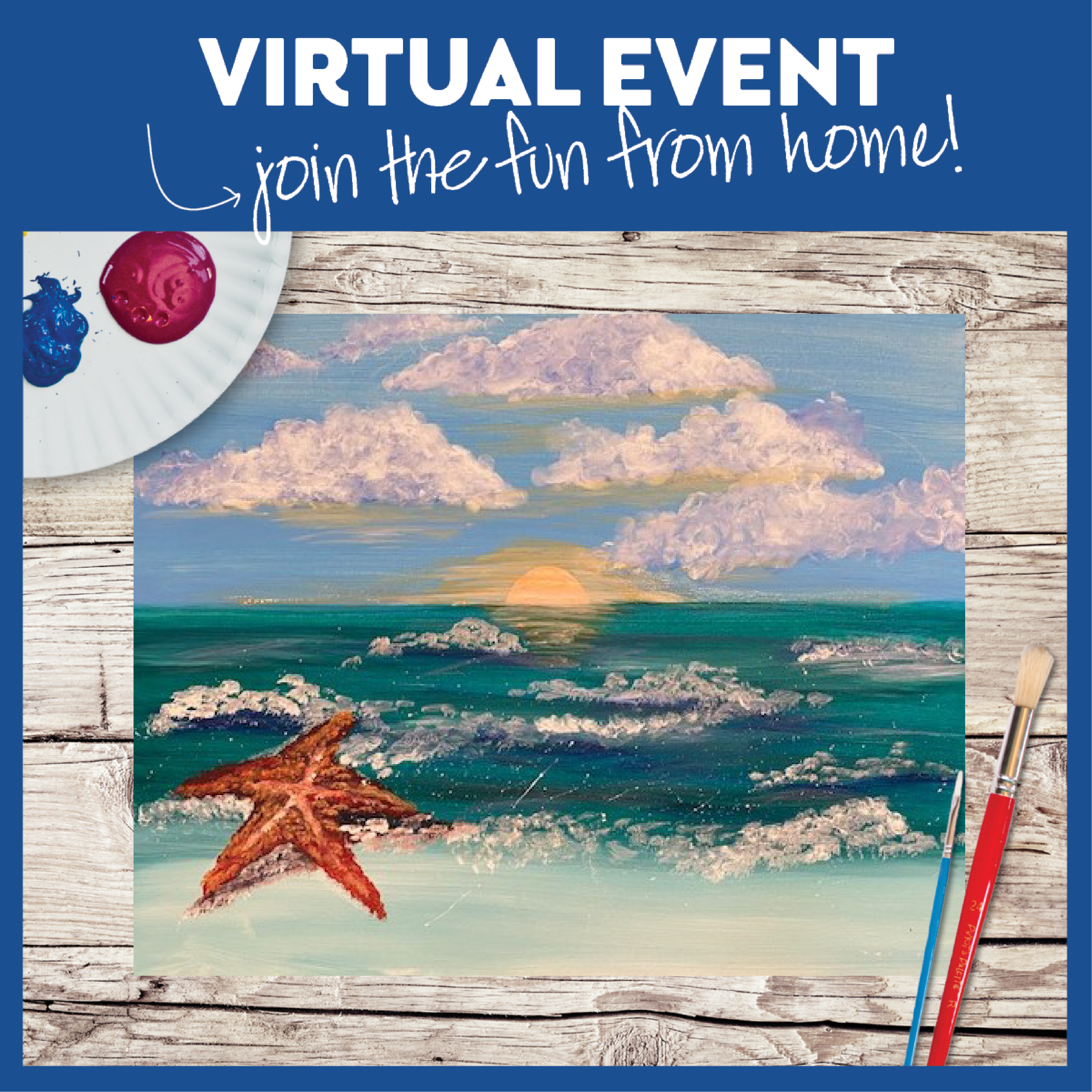 Starfish Sunset - This is a Virtual event Fundraiser for Ronald McDonald House